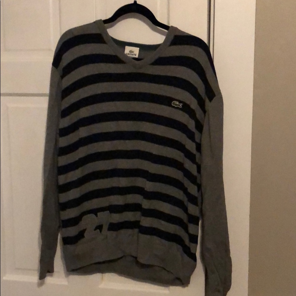 Men’s Lacoste cotton sweater jersey size 6…